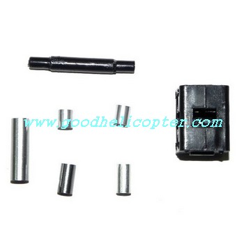 hcw521-521a-527-527a helicopter parts tail tube fixed + plastic and aluminum pipe in the frame 7pcs - Click Image to Close